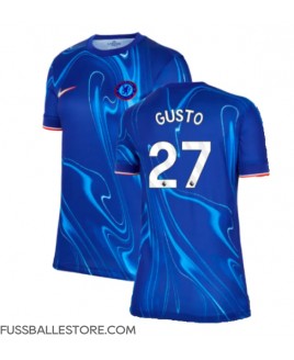 Günstige Chelsea Malo Gusto #27 Heimtrikot Damen 2024-25 Kurzarm